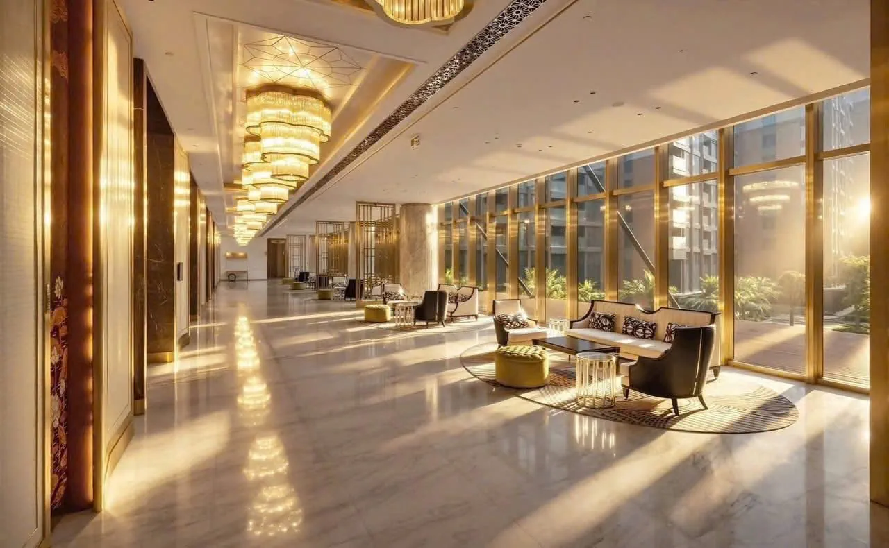 Sảnh tiếp khách tại Ascott Tây Hồ