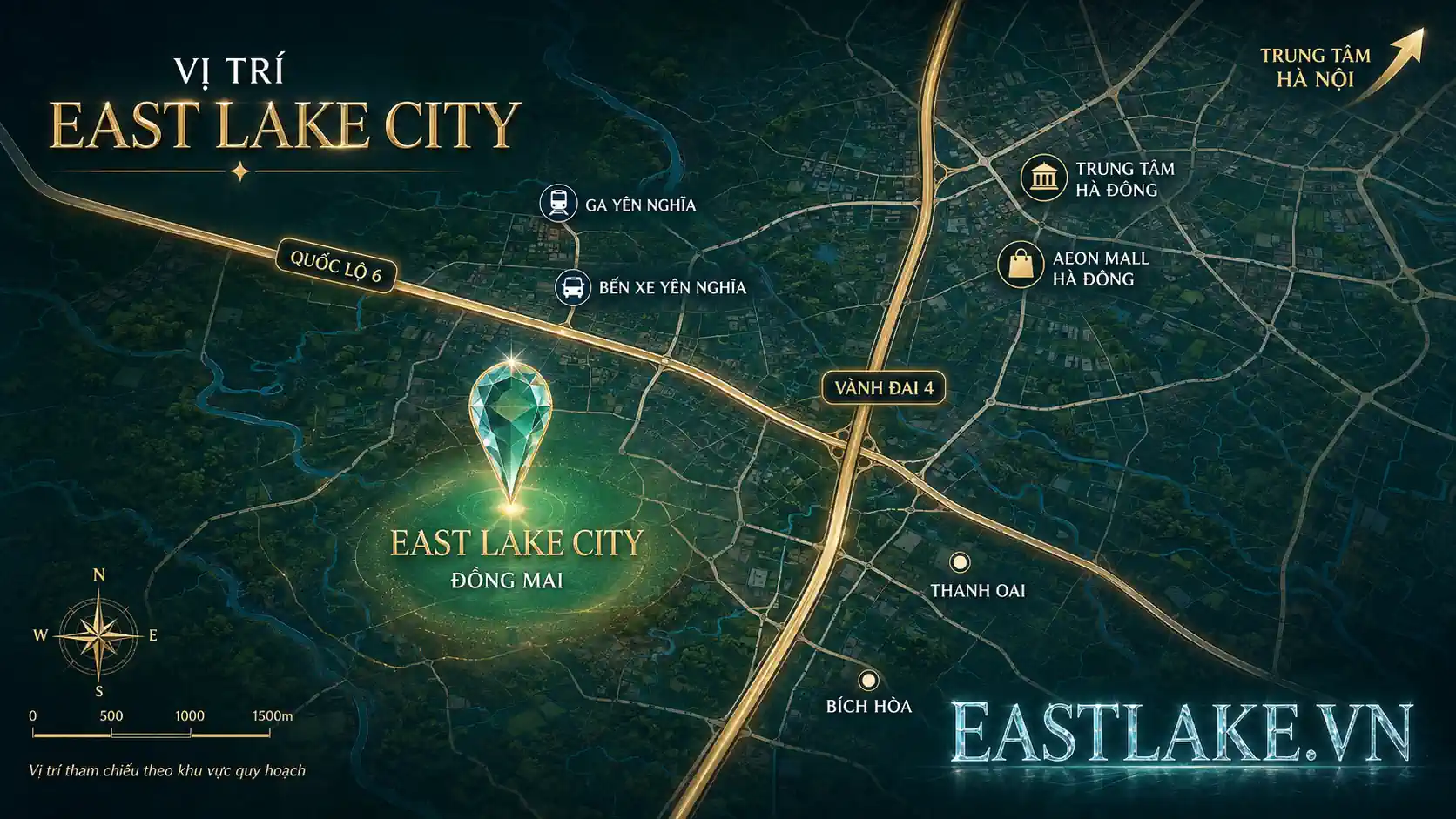 Vị trí dự án East Lake City